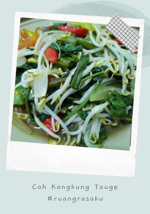 Foto resep Cah Kangkung Tauge
