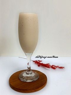 عکسی از دستور اسموتی (موز، هلو، زردآلو)🍌🍑