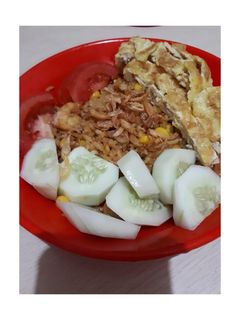 Foto resep Nasi goreng sosis (Sausage fried rice)