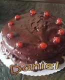 Pastel de Chocolate & Cherry para Daniel