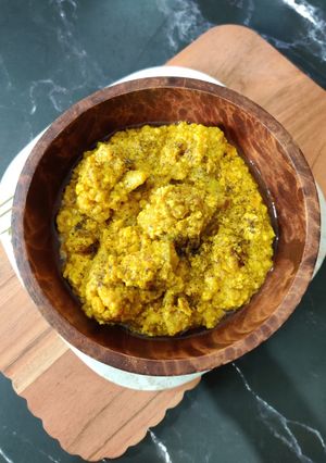 A picture of CREAMY SCRAMBLED PANEER with GOBHI...