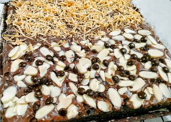 Cara Memasak Cepat Chewy Brownies Palm Sugar Ala Rumahan