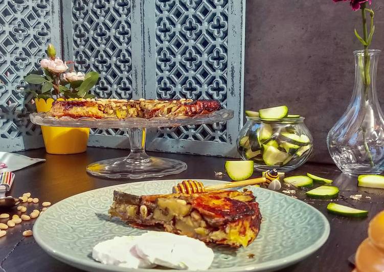Tatin de courgettes & fromage de chèvre ????????????