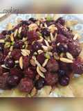 Kebab with Cherries