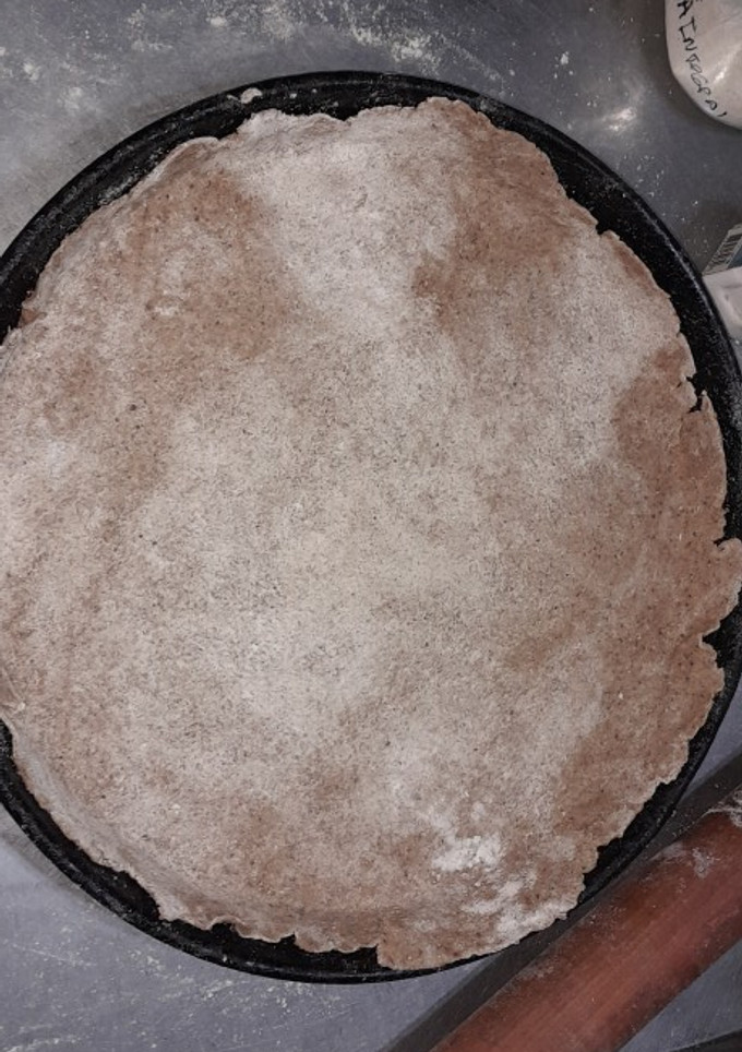 Una foto de Masa integral fácil para tartas saladas