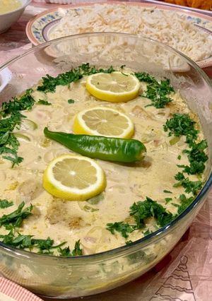 صورة لوصفة سمك فيليه بالطحينة 🐟