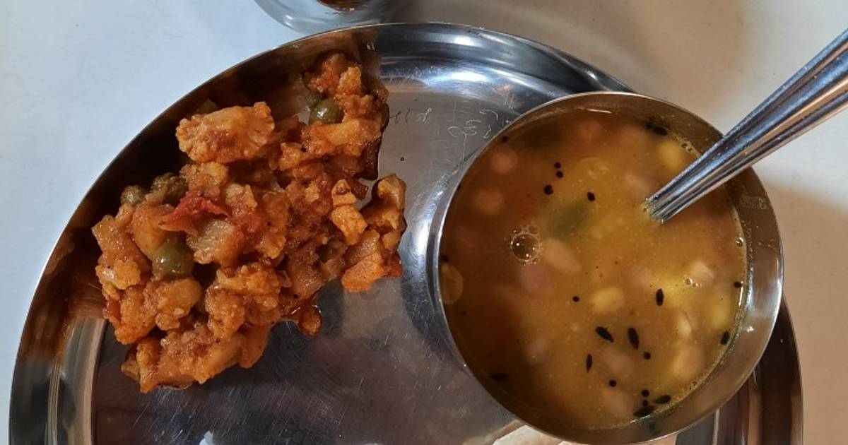 Hetal Kotecha દ્વારા રેસીપી ફ્લાવર નું શાક (Cauliflower shak recipe in