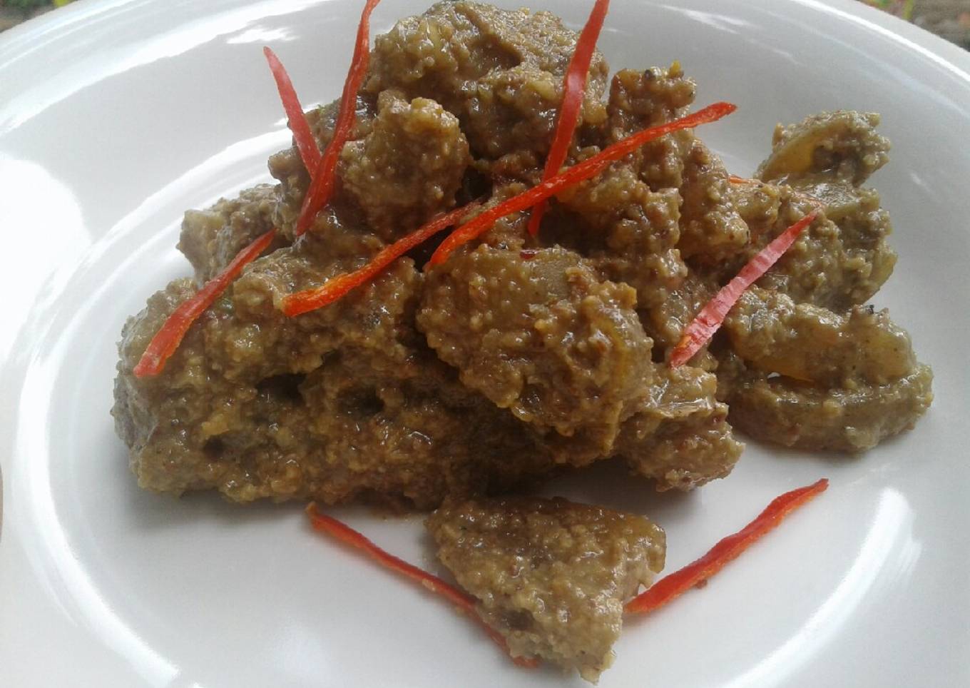 31. KULIT/KIKIL SAPI BUMBU PECEL