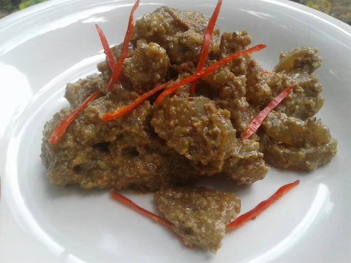 Langkah Mudah untuk Membuat Resep 31. KULIT/KIKIL SAPI BUMBU PECEL Anti Ribet, Lezat