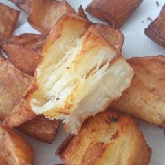 FRIED CASSAVA.#breakfastideas A picture of FRIED CASSAVA.#breakfastideas.
