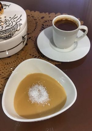 عکسی از دستور دسر كاراملى