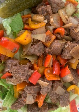 Hình của món Bò Lúc Lắc 🐄🔔.