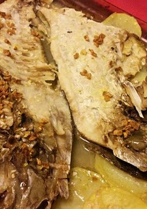 Una foto de Pargo al horno