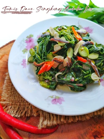 Cara Gampang Menyiapkan Resep Tumis Daun Singkong Bumbu Iris yang Enak Banget Anti Ribet, Menggugah Selera