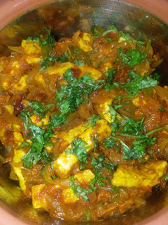 A picture of Paneer Jalfrezi.