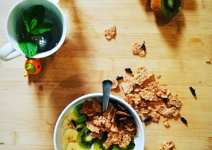 Petit déjeuner équilibré