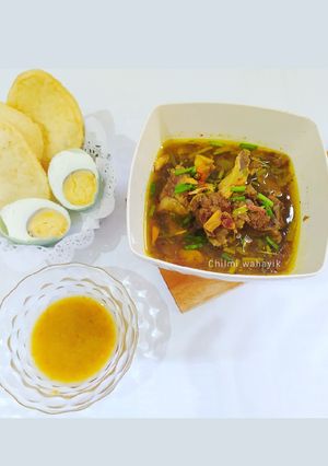 Foto resep Rawon Balungan khas suroboyo