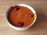 Salmorejo de cerezas