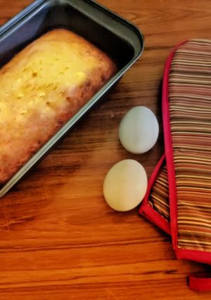 A picture of No Oven Simple Tea cake.