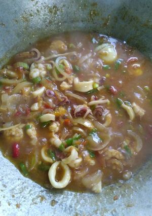 Foto resep Seafood saus padang