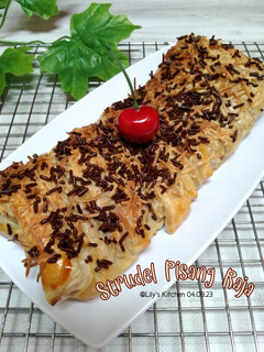 Foto resep 574.Strudel Pisang Raja