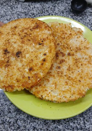 Una foto de MBEJU (parecido al CHIPA) rico y fácil