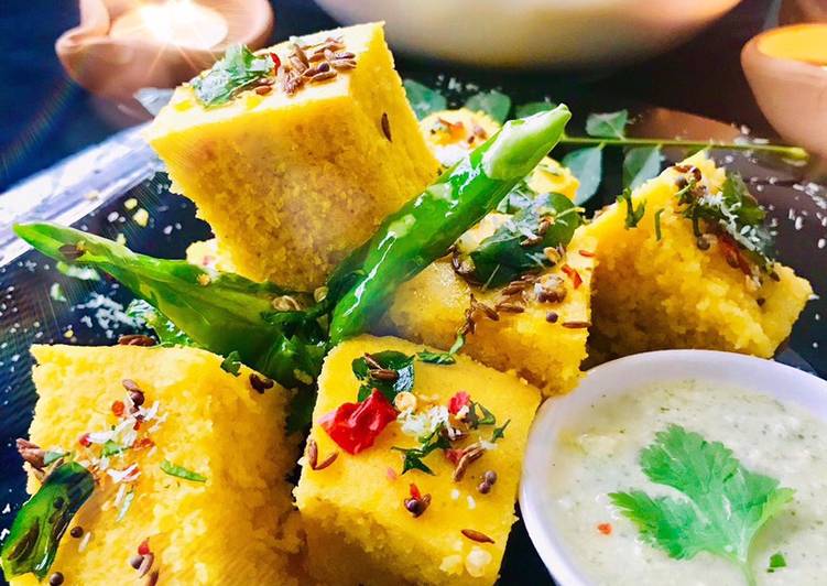 How to Cook Dhokla / Khaman Dhokla