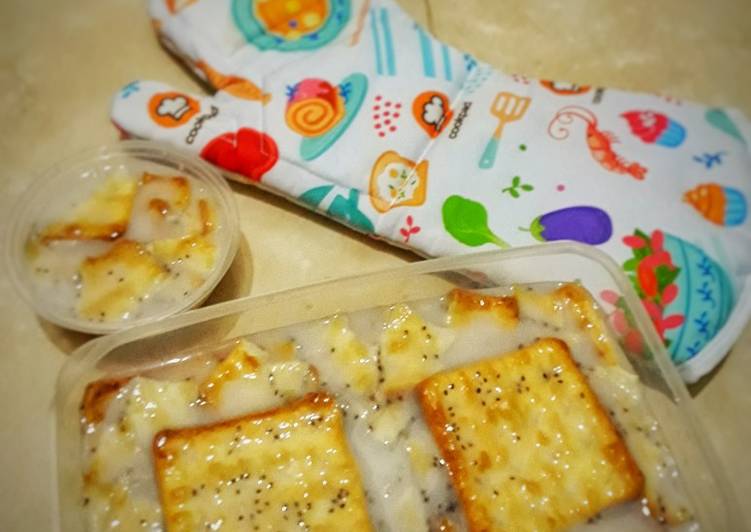Puding Malkist Crackers (dgn Fiber Creme + Chia Seed)
