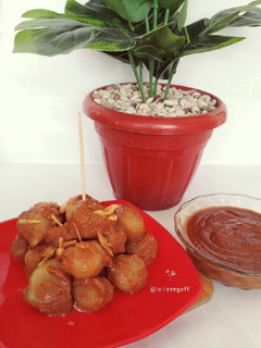 Foto resep Cilok Saos Kacang