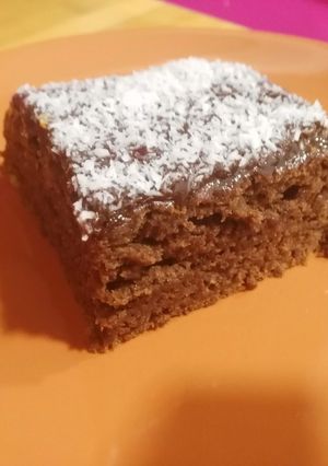 Foto principal de Bizcocho vegano de plátano y chocolate