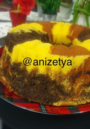 Foto resep Marmer cake jadul