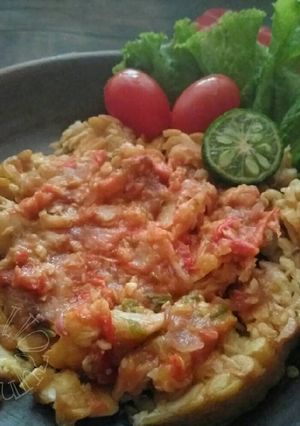 Foto resep Penyet Tempe sambel kencur