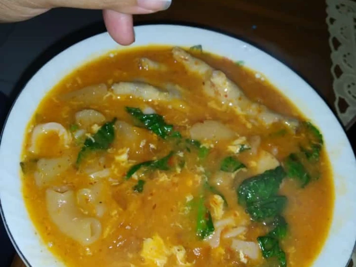 Langkah Gampang Menyiapkan Resep Seblak ceker lada ngeunah khas bandung yang Lezat Anti Ribet, Uenak Banget