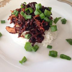 A picture of Slow Cooker Honey Teriyaki Chicken.