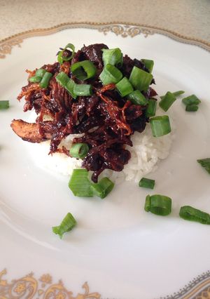 A picture of Slow Cooker Honey Teriyaki Chicken.