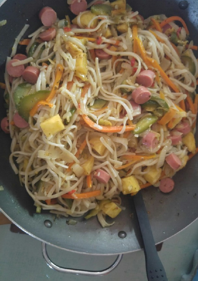 Una foto de #Salteado de #Verduras con #Pastas de #ElMorfi