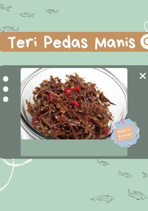 Foto resep Teri Pedas Manis Praktis