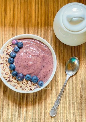 A picture of Blueberry Smoothie.