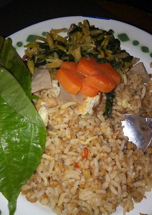 Foto resep resep nasi goreng oncom