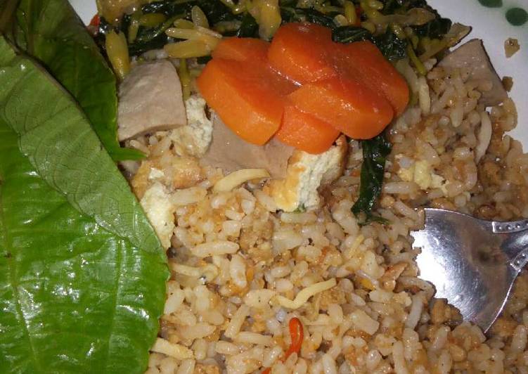 resep nasi goreng oncom