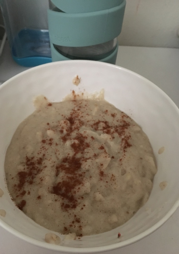 Una foto de Crema de arroz y Avena