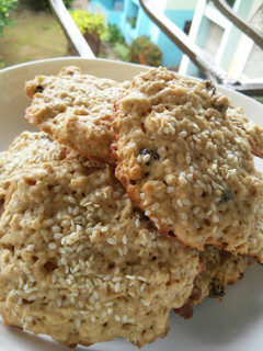 Una foto de Galletas de avena integral y yogurt