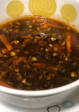 A picture of Veg Soup.