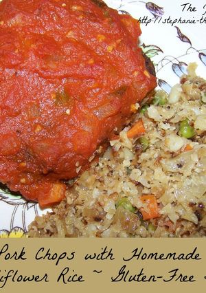 A picture of Cauliflower Rice ~ Gluten Free and Paleo.