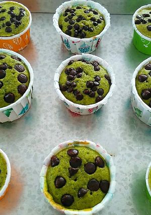 Foto resep Spinach Cupcakes