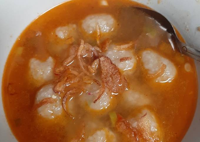 Anti Ribet, Buat Cilok nasih kuah Sederhana Dan Enak