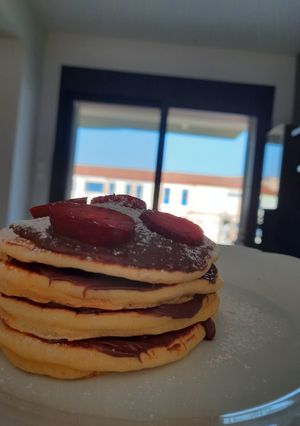 Φωτογραφία της συνταγής Εύκολα και νόστιμα pancakes🥞