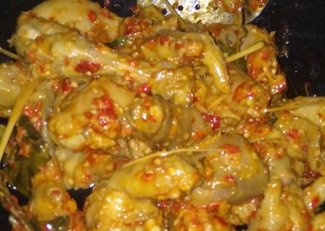 Rendang sayap & ceker
