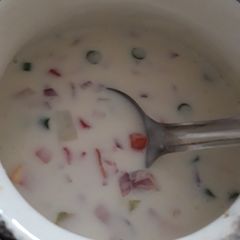 A picture of Veggies Raita.