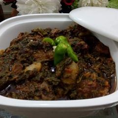 Shaljam Palak Gosht A picture of Shaljam Palak Gosht.